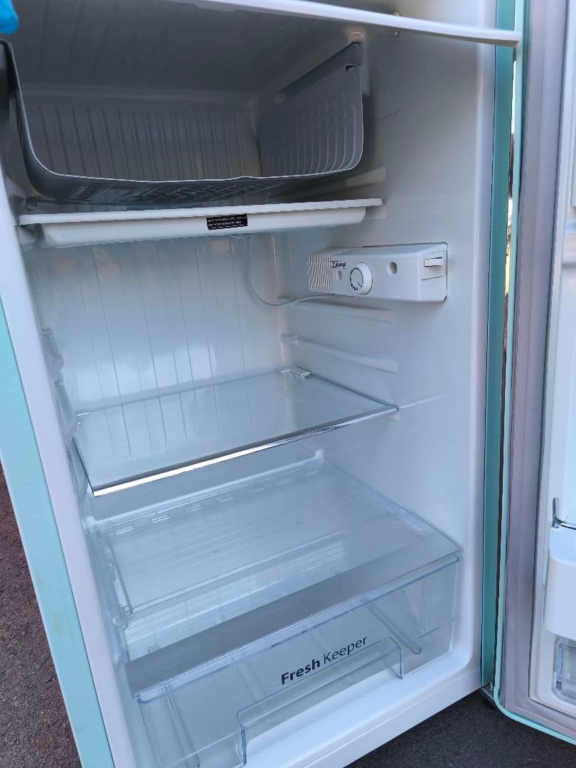 関東限 条件にて無料配送 ヨーロピアン レトロ冷蔵庫 DAEWOO 1ドア冷蔵庫