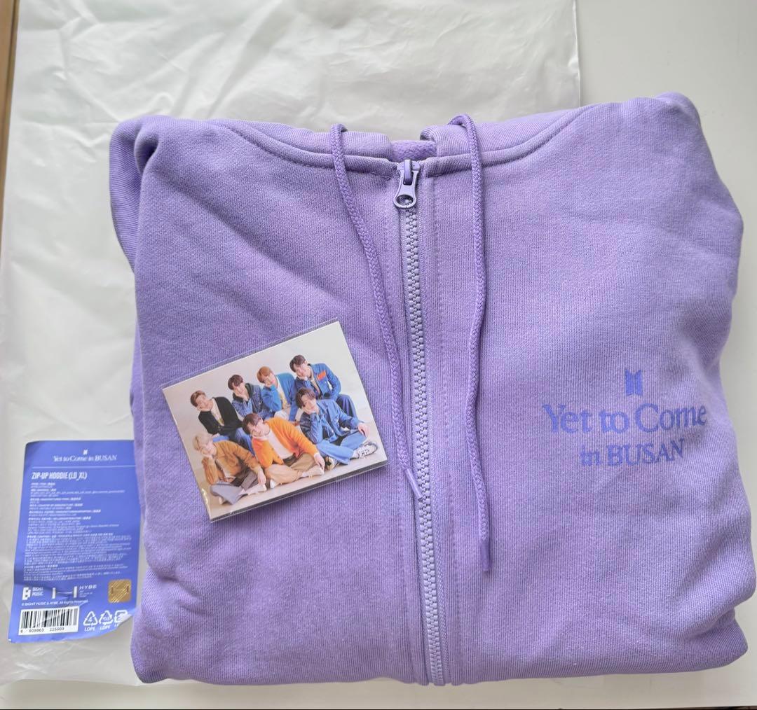 BTS Yet to Come in BUSAN パーカー XLサイズ - メルカリ