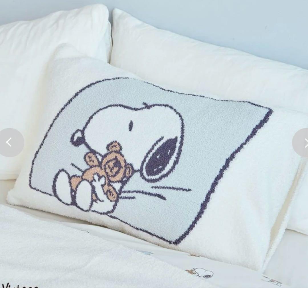 新品・未使用】ジェラートピケ スヌーピー ジャガードマルチカバー