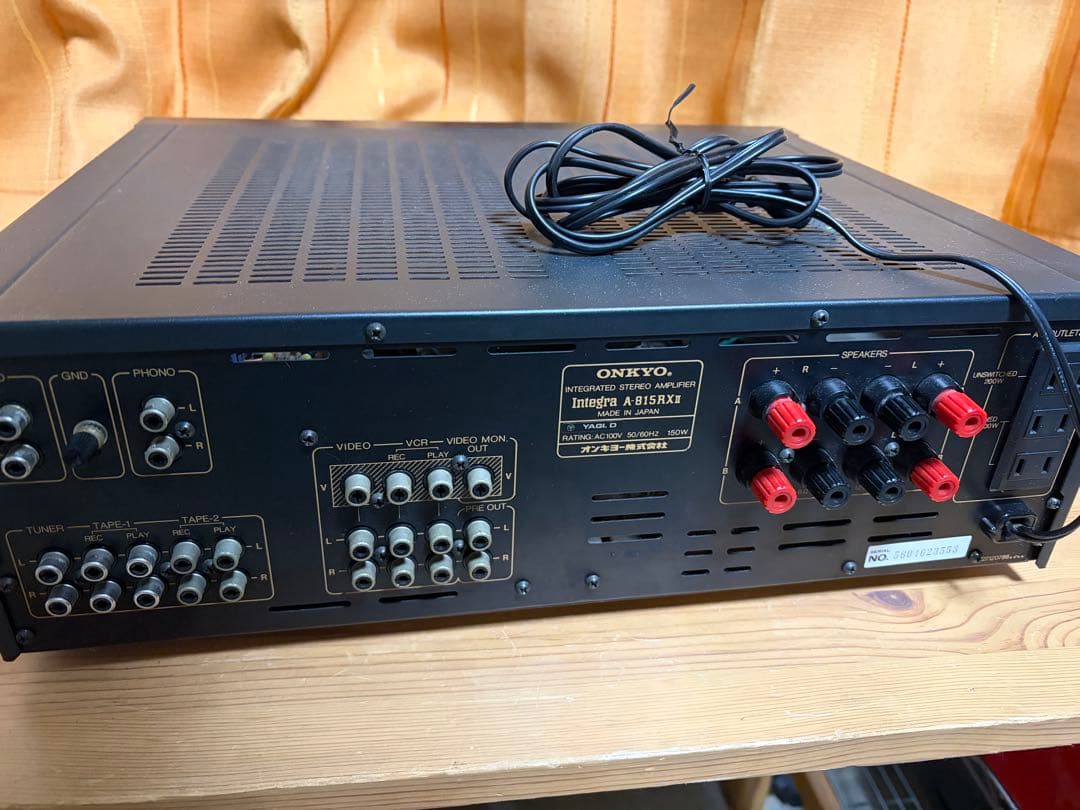 ONKYO オンキョープリメインアンプ Integra A-815RXⅡ - メルカリ