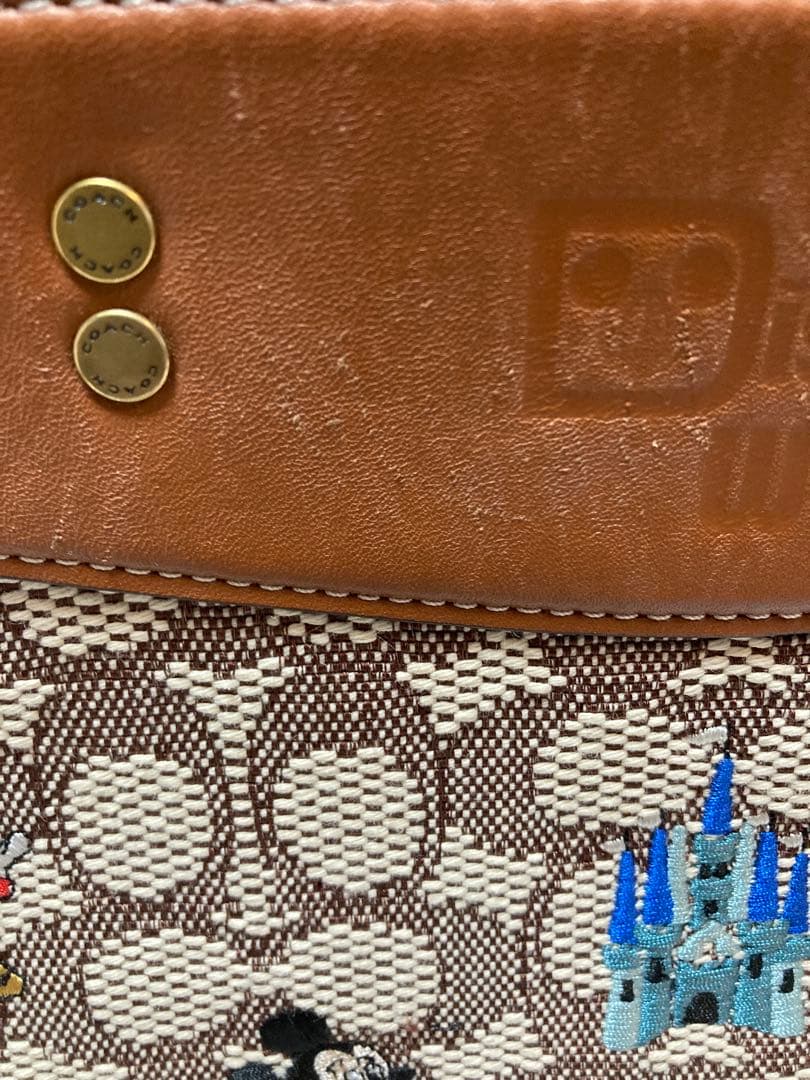 ご予約品【DISNEY×COACH】ディズニー50周年 ショルダーバッグ - メルカリ