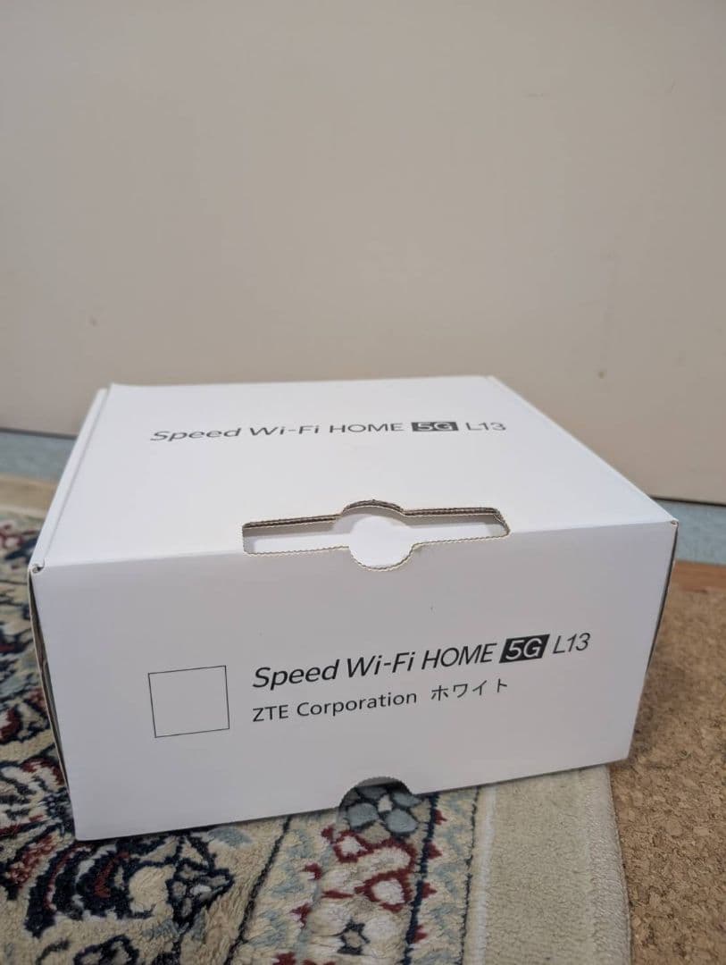 美品】 Speed Wi-Fi HOME 5G L13 WiMAX - メルカリ