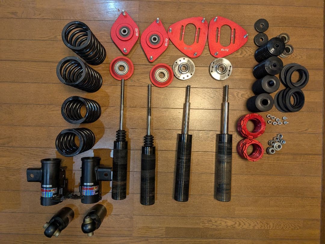 固着.抜け無しチェック済み!!】86/BRZ 車高調 BLITZ ZZ-R - メルカリ