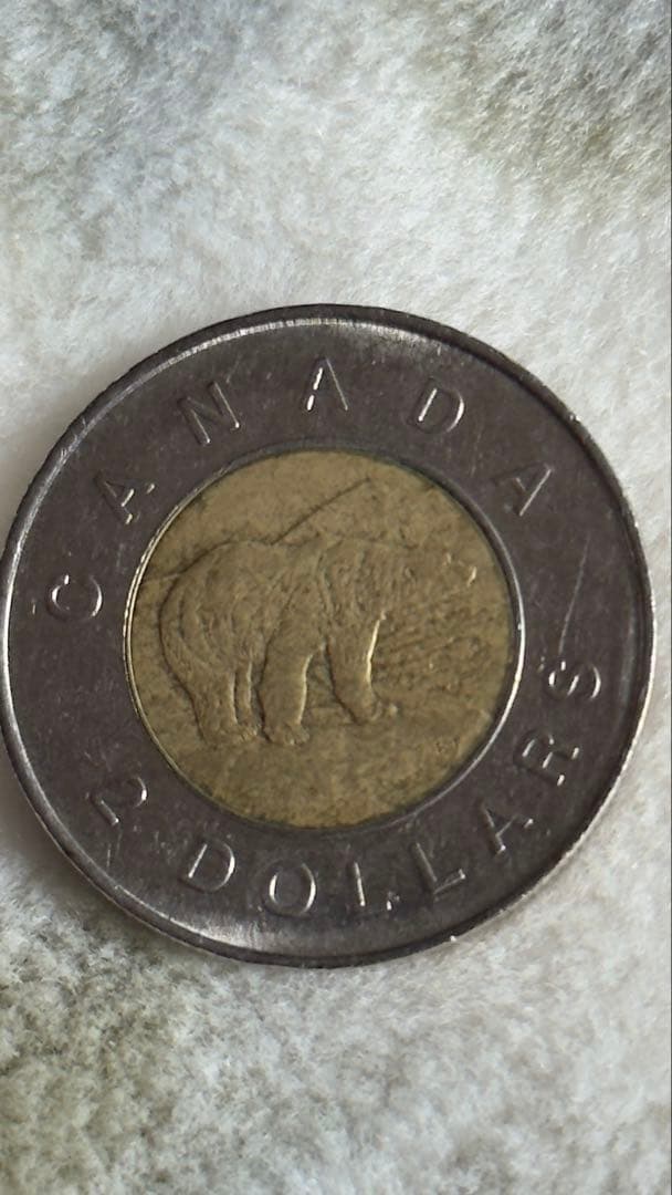 カナダ 2ドル 1996年 エリザベス2世 楽天市場】1996年カナダ2ドル硬貨 エリザベス2世女王とホッキョクグマ