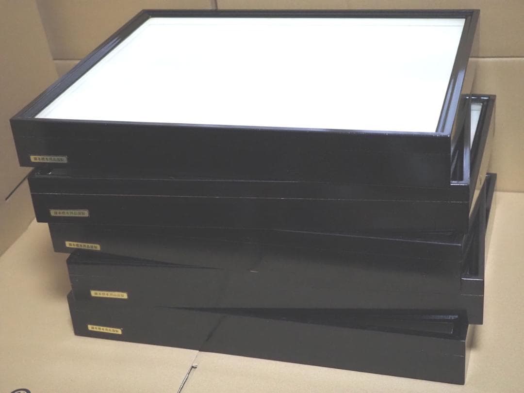 標本箱 ドイツ箱　大型　5個セット 大型ドイツ型標本箱（黒） : インセクテック・ドット・コム - 通販