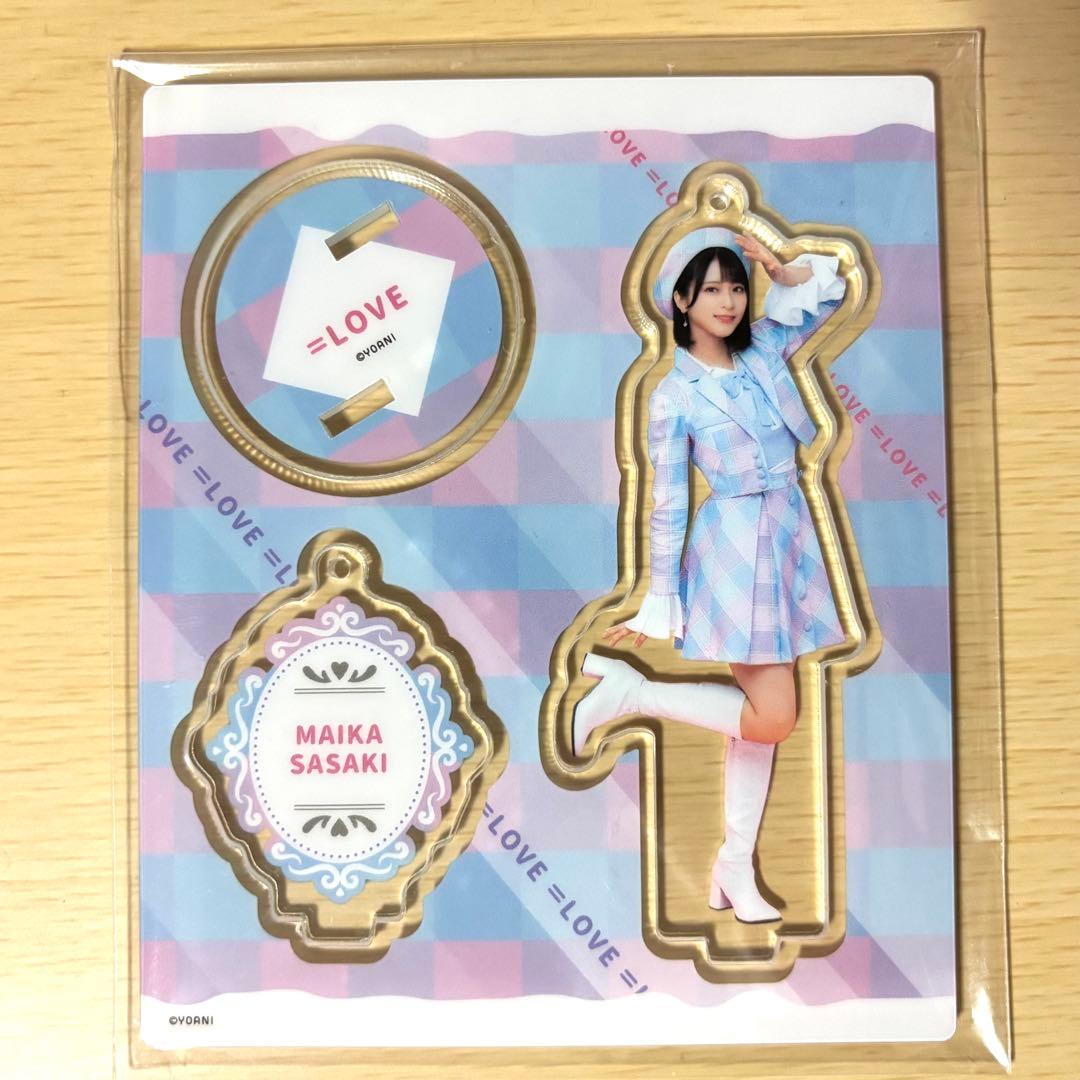 イコラブ 佐々木舞香 アクスタ 冬ツアー マカロン衣装 イコラブ 佐々木舞香 冬ツアーチェック衣装 マカロン衣装 アクスタ