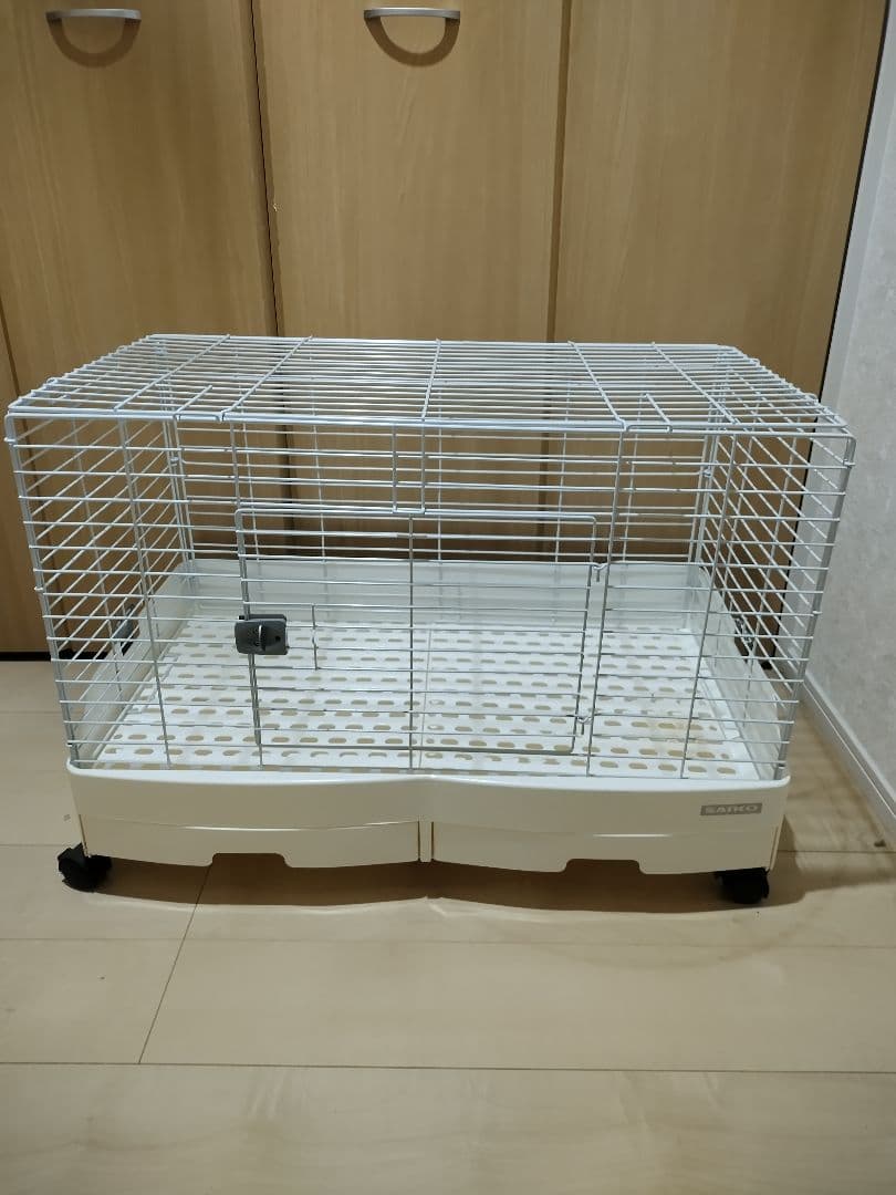 SANKO 三晃商会 イージーホーム　エボ　８０　中古　うさぎ　ケージ SANKO イージーホーム エボ 80 ホワイト / 送料無料 | 通販