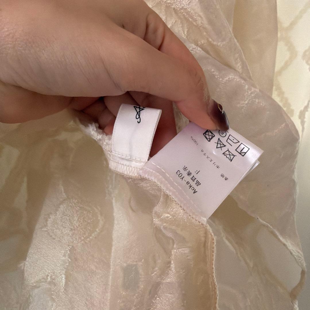 Acka jacquard mini dress ジャガードミニドレス - メルカリ