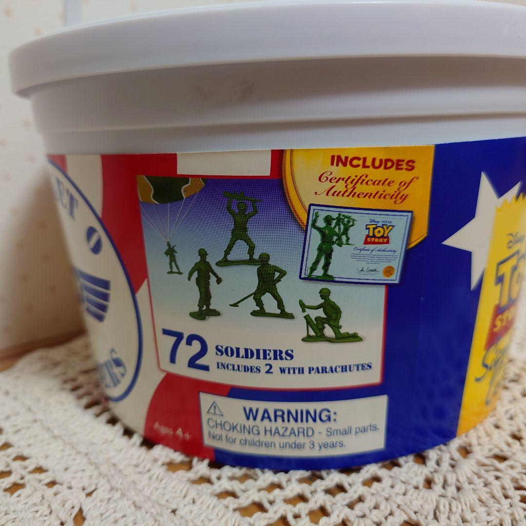 トイストーリー グリーンアーミーメン バケットオブソルジャーズ