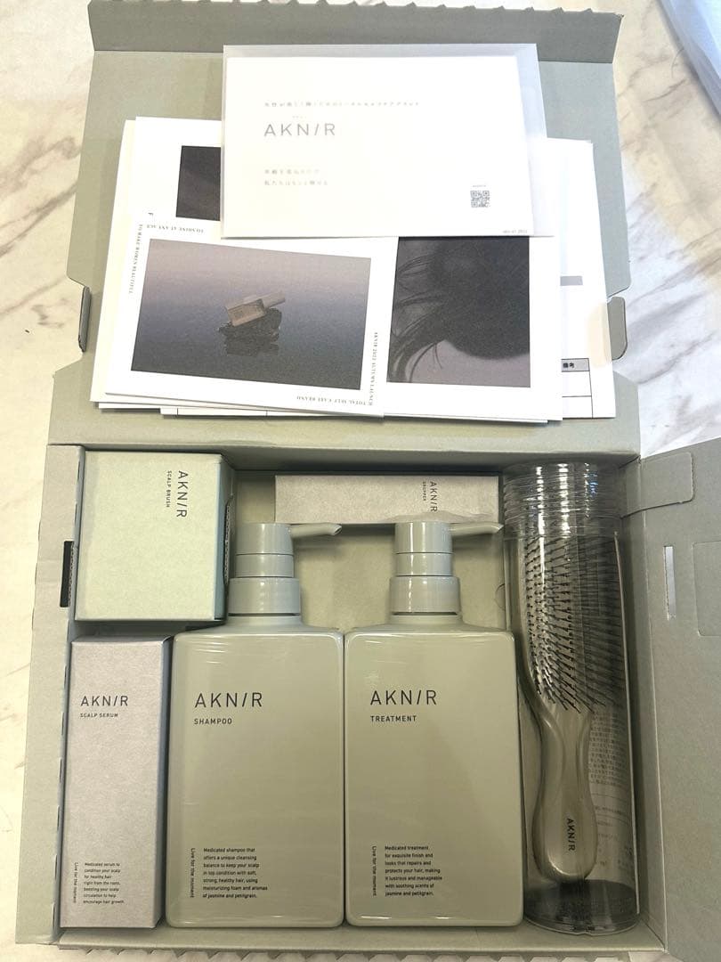 AKNIR アクニー パーフェクトセット ジャスミン×プチグレン　シャンプー Amazon | AKNIR アクニー パーフェクトセット ヘア シャンプー