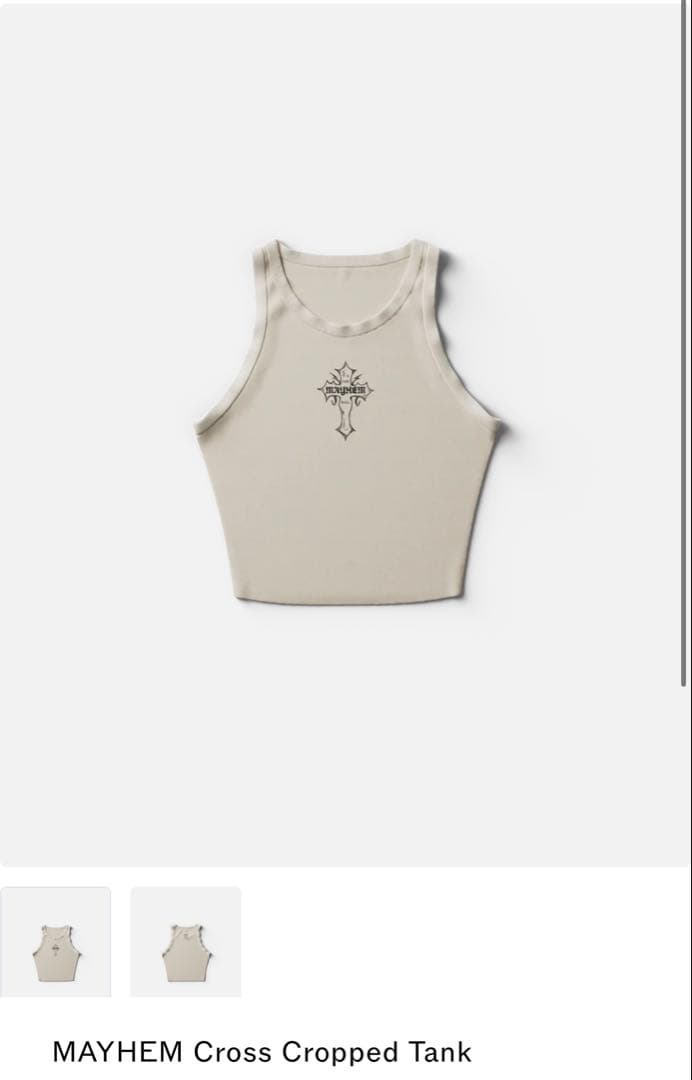 新品)レディーガガ VIPGOLD タンクトップS〜最安値〜 - メルカリ