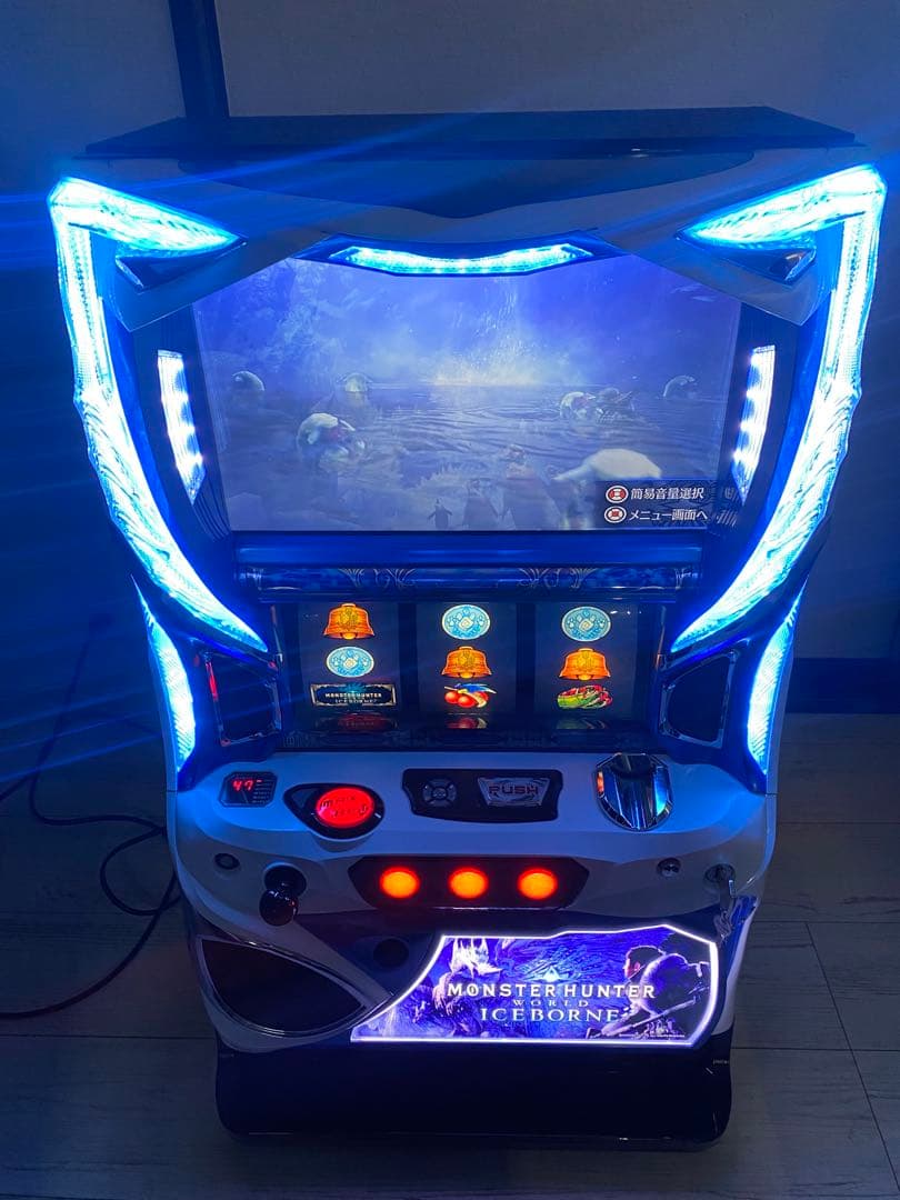 発送不可 福岡県 モンスターハンター アイスボーン スロット 実機