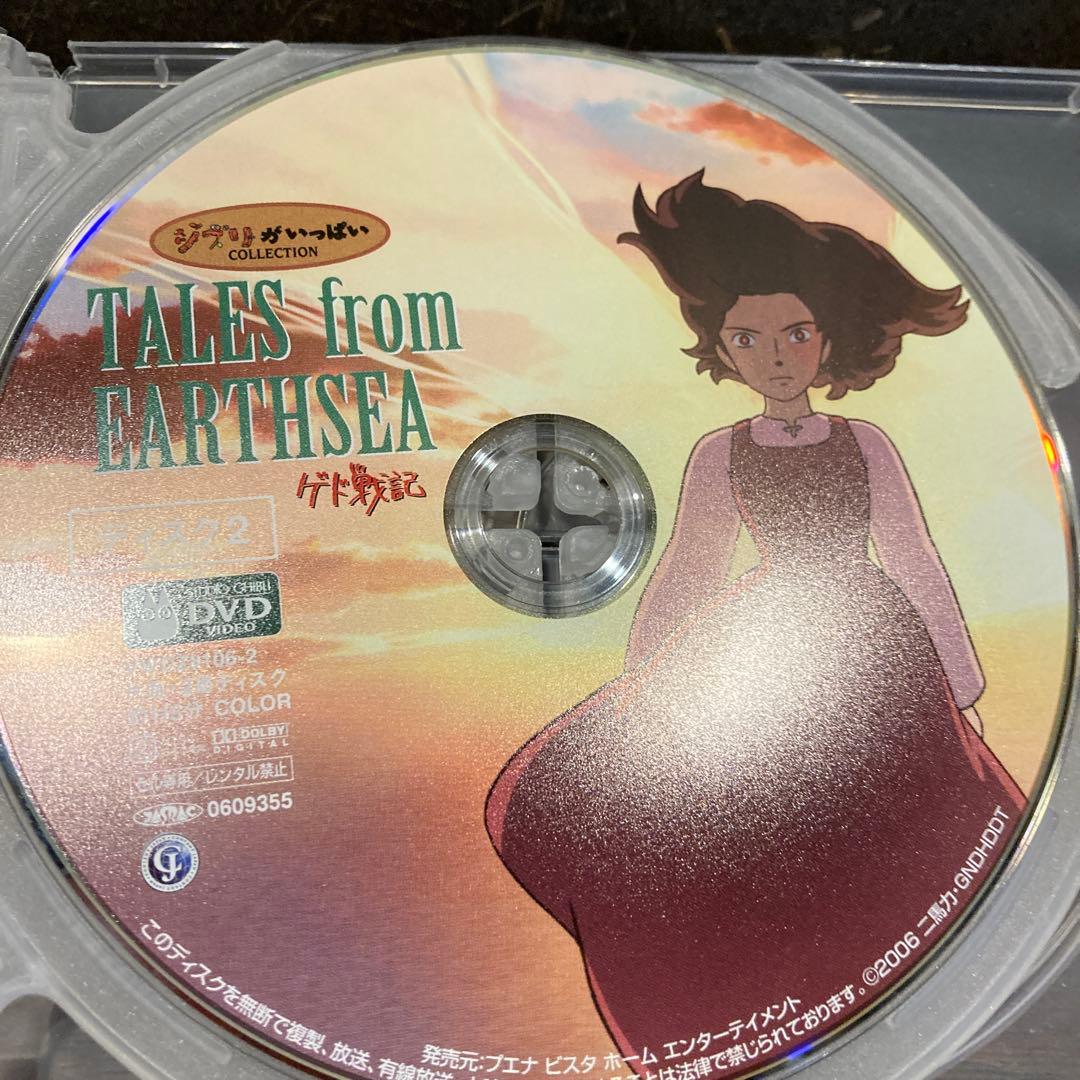 ジブリDVD本編ディスク傷み汚れあり4枚セット (14)宮崎駿アニメDVD