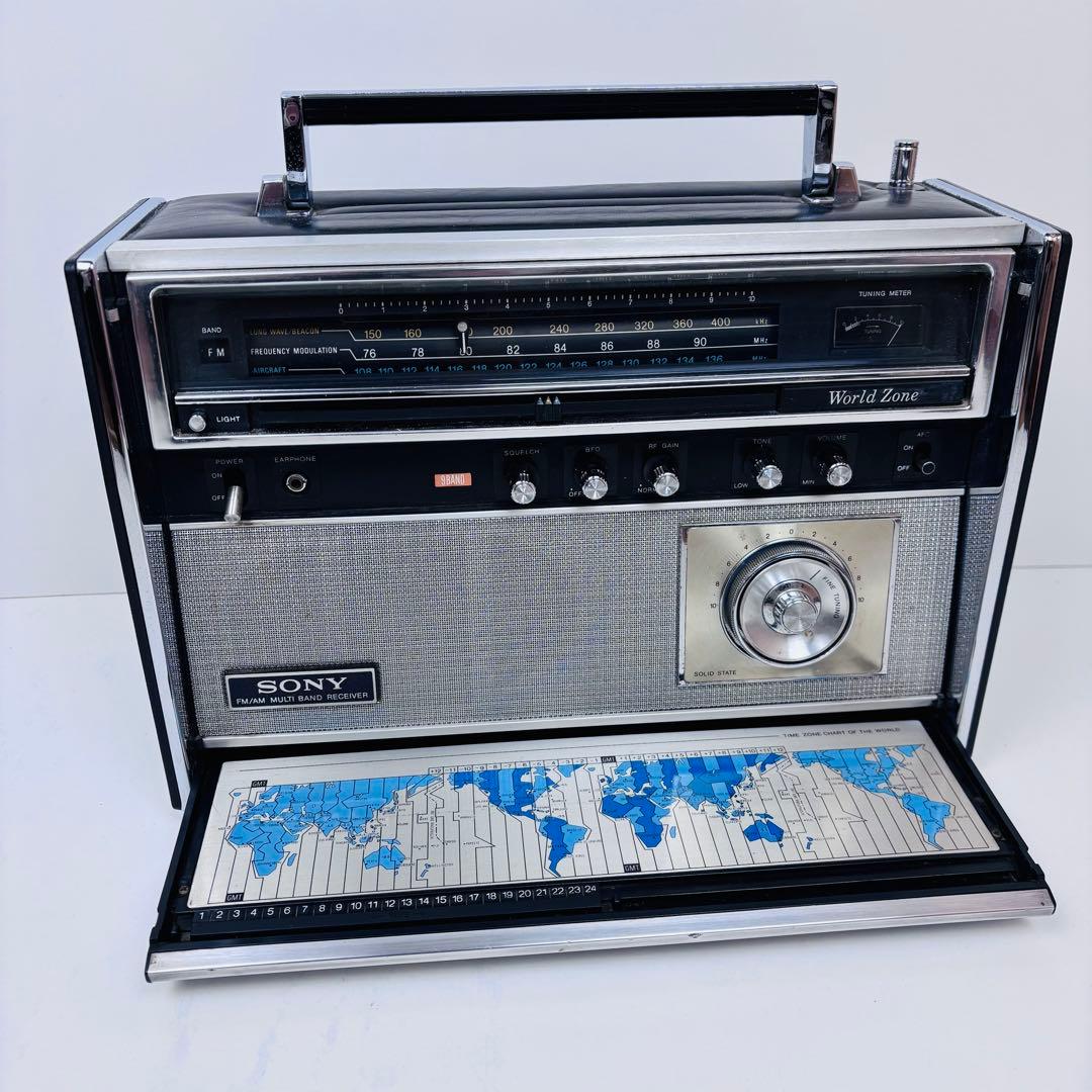 【超希少】SONY マルチバンドレシーバー　CRF-5090 BCLラジオ Sony CRF-5090 Shortwave Radio Receiver CRF5090