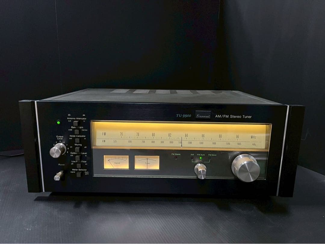 通電確認済】 Sansui TU-9900 AM/FM ステレオチューナー - メルカリ