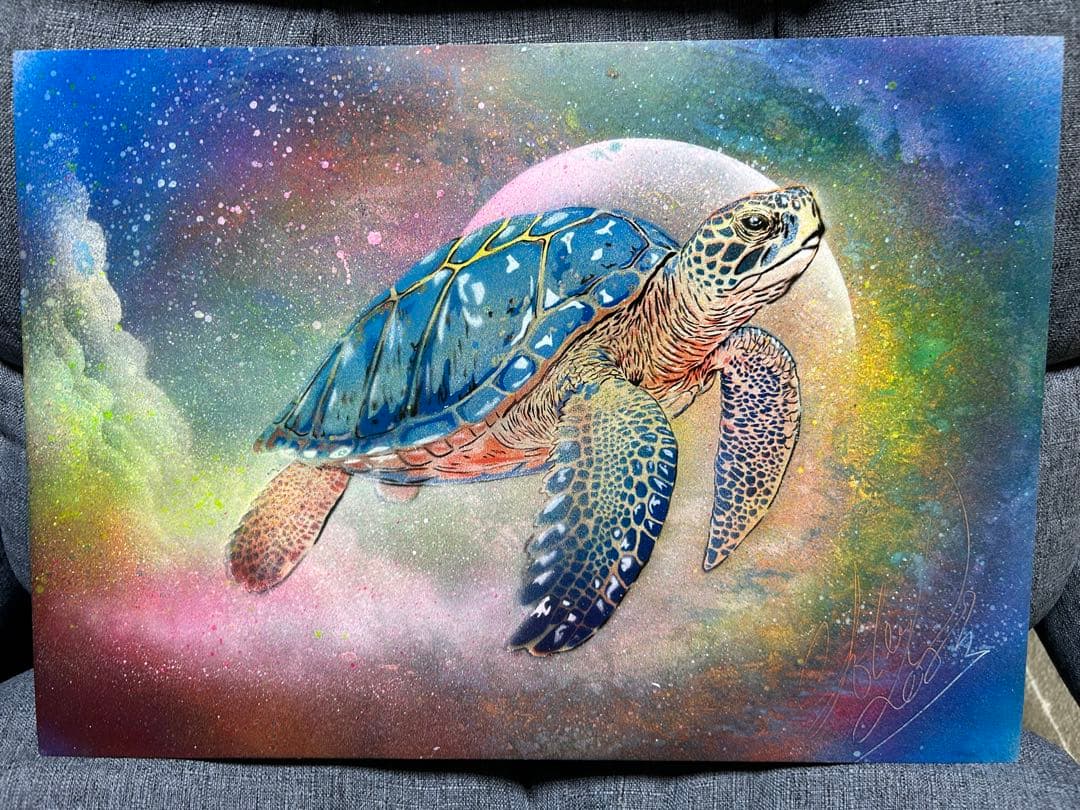 スプレーアート『エデン』原画 - メルカリ