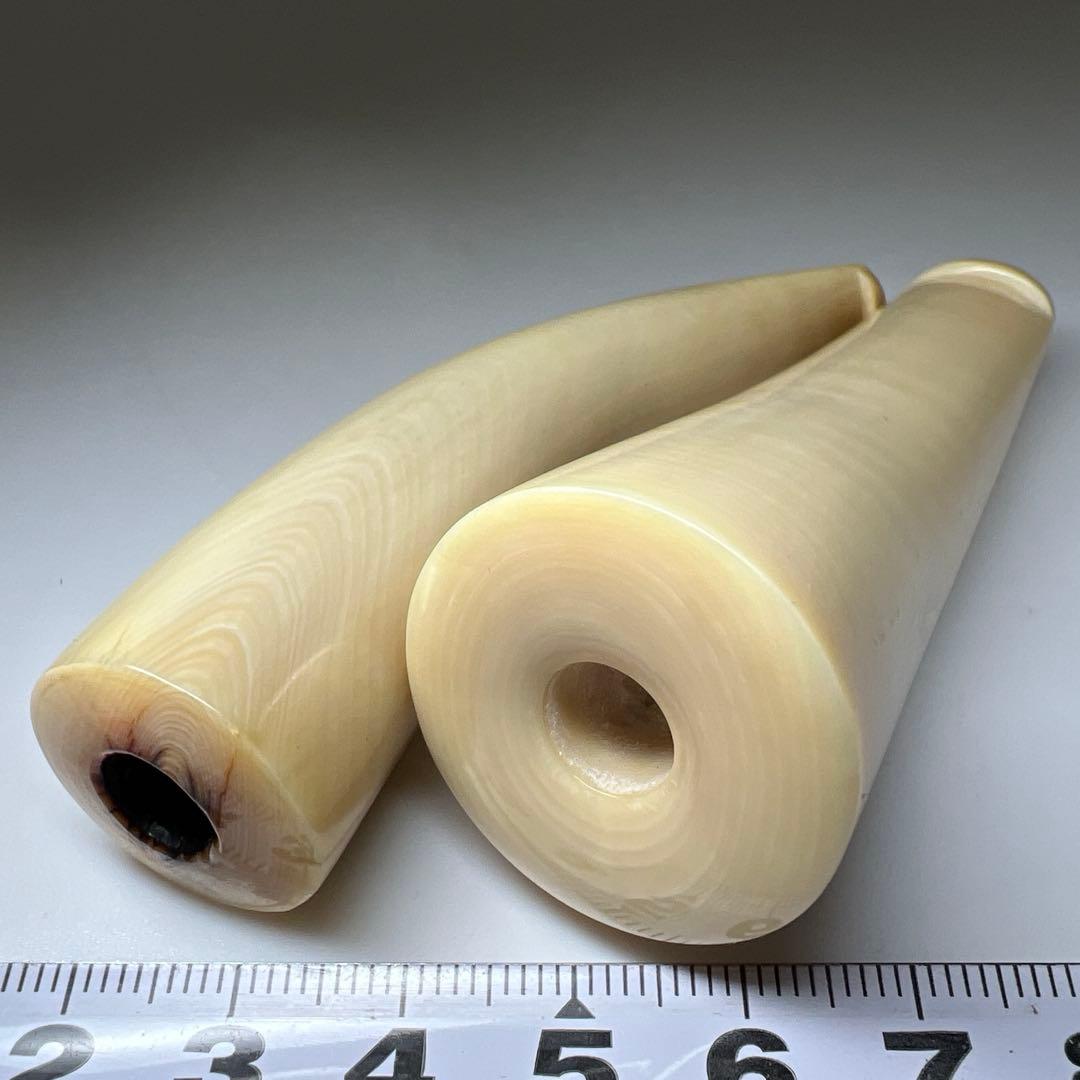 本抹香鯨　パイプ2本　98g/9・8.5㎝　東Y8-0123☆2F 2100000263578_1.jpg?v=