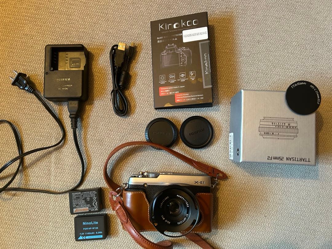 極美品！Fujifilm X-E1 TTArtisan 25mm レンズセット TTArtisan 25mm f/2 Lens for Fujifilm X C2520-B-X - Adorama