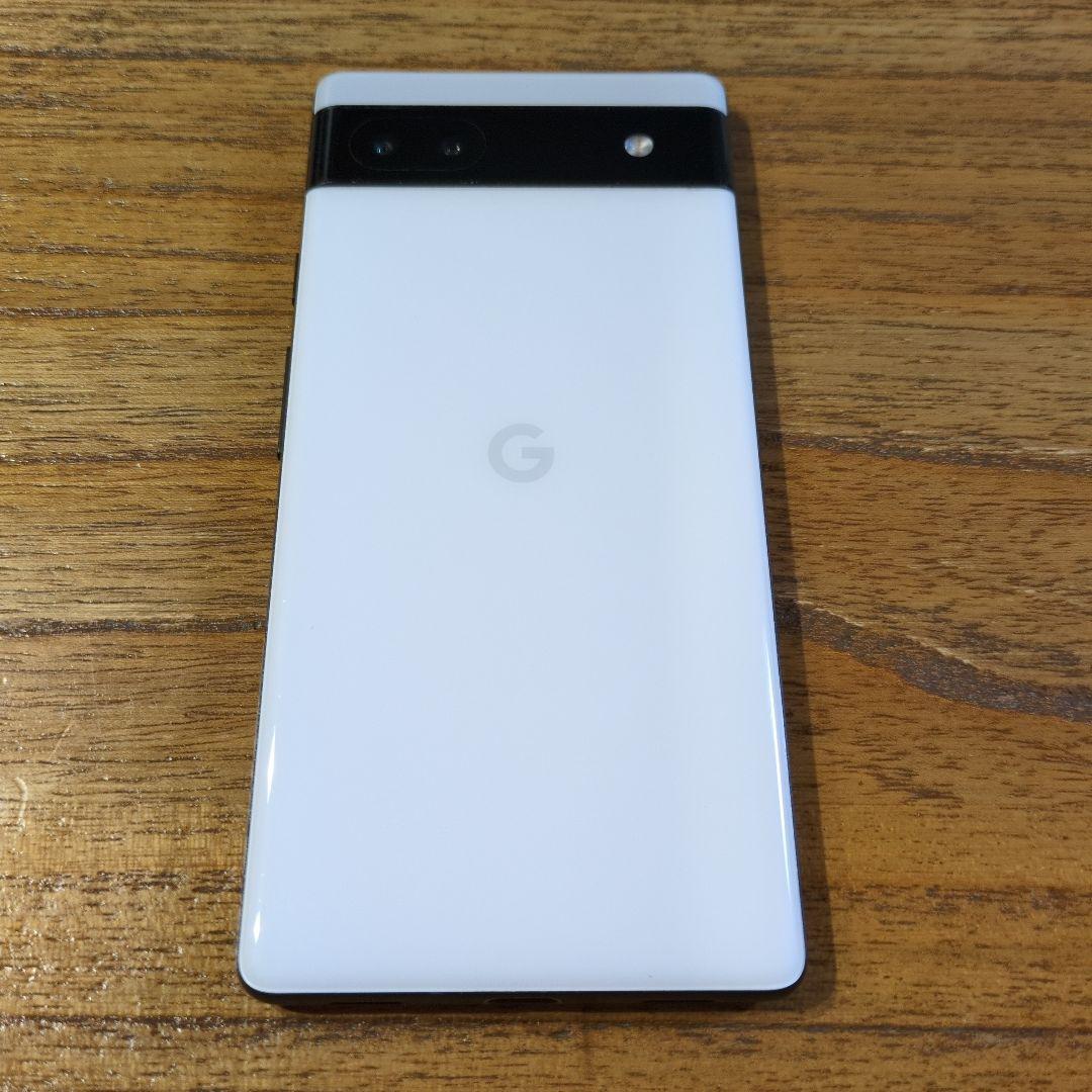 Google Pixel 6a ホワイト 画面割れあり オマケ付き - メルカリ