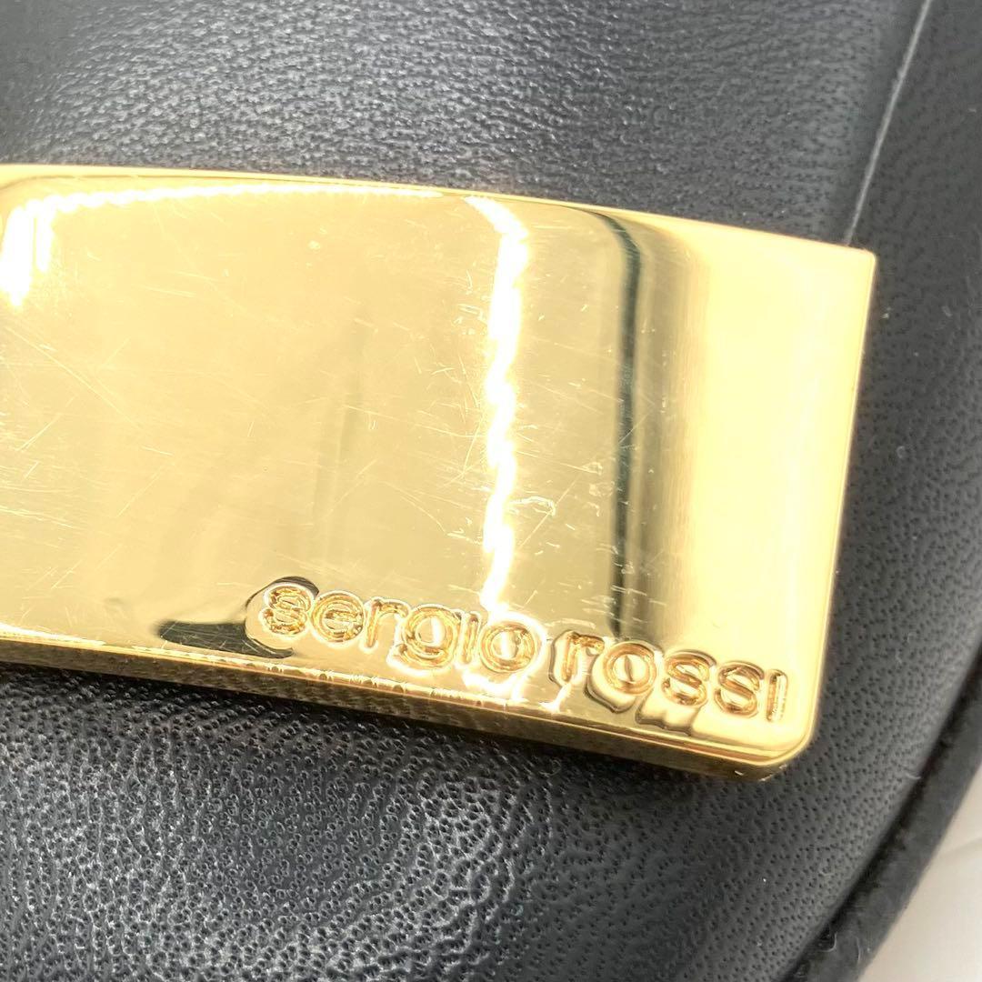 現行品・美品　セルジオロッシ　SR1 バレリーナ　フラットパンプス　24.5cm