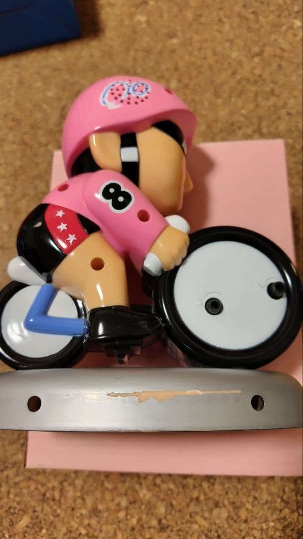 ケイリンマン 目覚まし時計 競輪 自転車 セット レア 廃番 希少