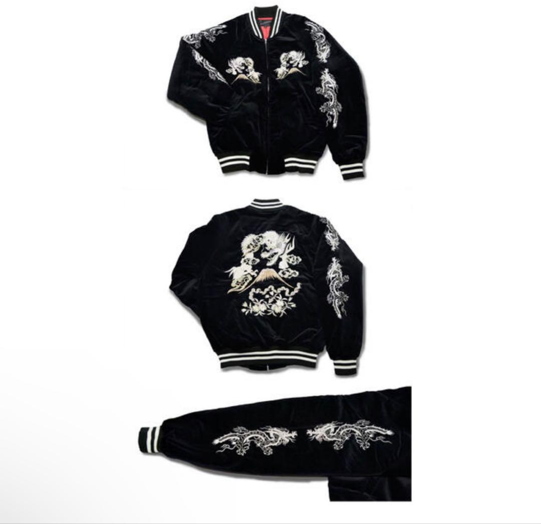 BTS SUGA ユンギ 着用 ベロア スカジャン 新品タグ付き Free - メルカリ