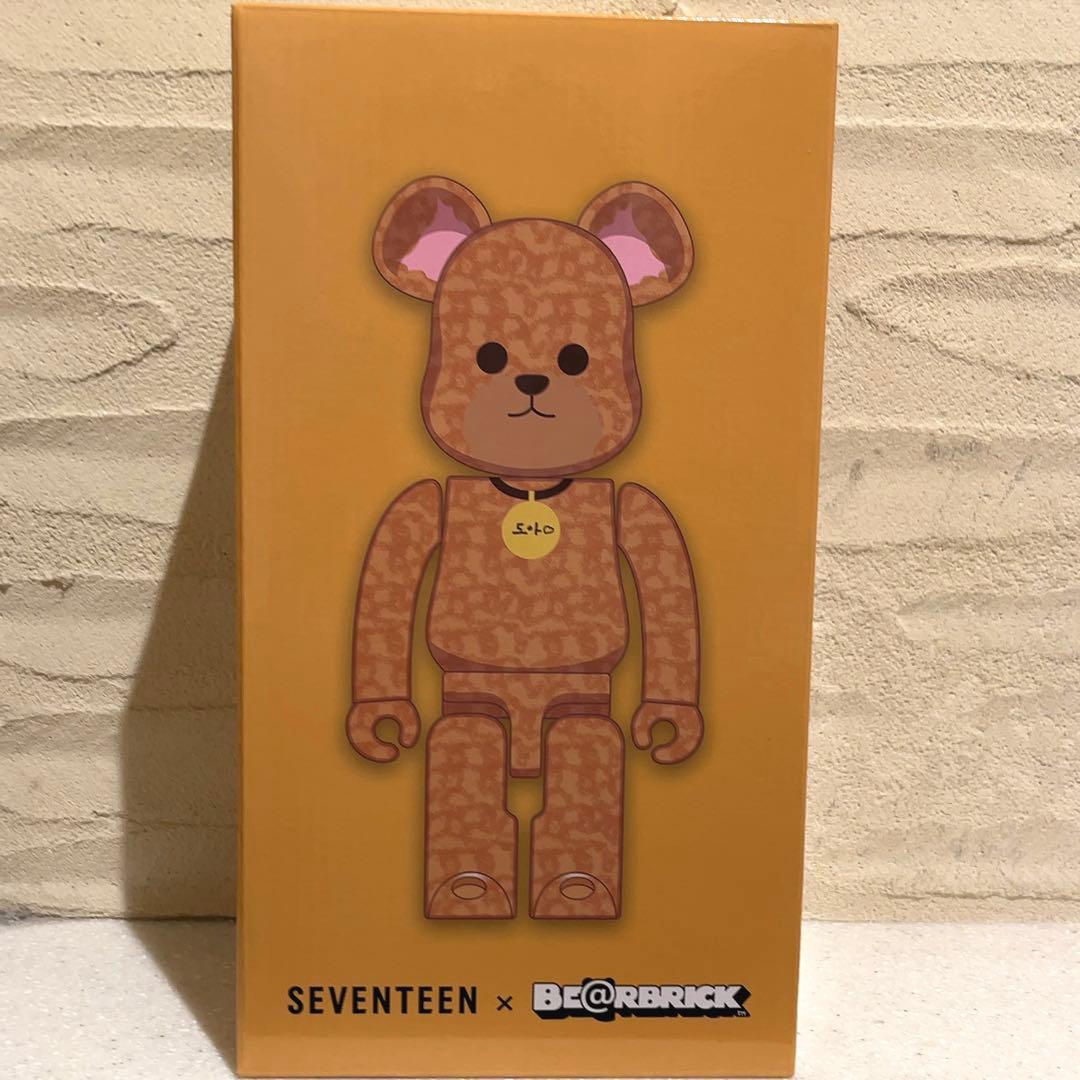 be@rbrick SEVENTEEN ドギョム DK ベアブリック 400% - メルカリ