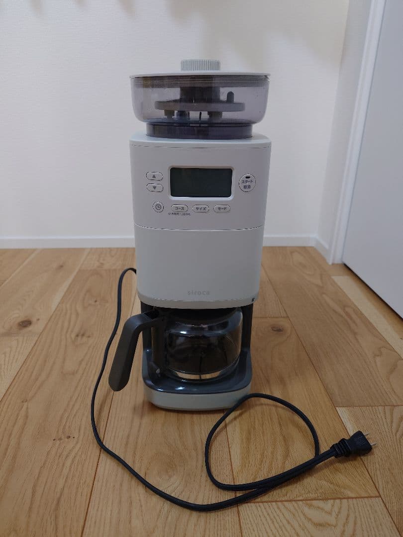 グラインダー付きコーヒーメーカー ホワイト JURA (ユーラ) コーヒーマシン ENA4 Full Nordic White(ノルディック