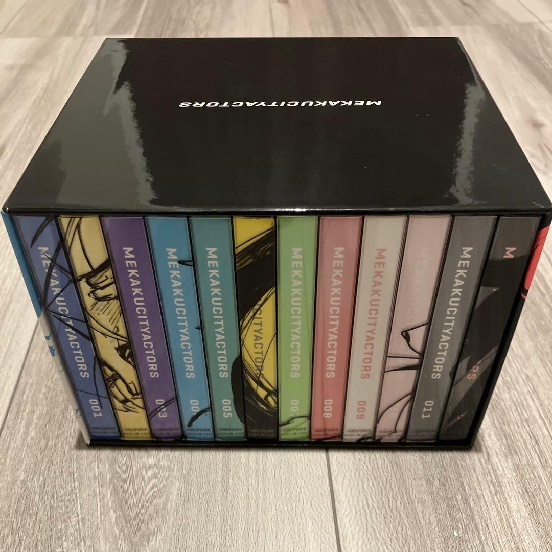 メカクシティアクターズ 完全生産限定版全12巻セット BOX付き！ メカクシティアクターズBlu-ray全12巻セット(完全生産限定版) - メルカリ