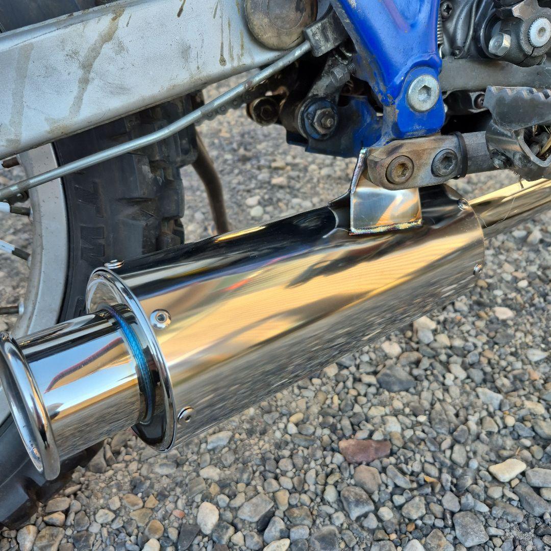 ヤマハ TW200/225 バイクマフラー 100Φ砲弾マフラー ステンレス - メルカリ