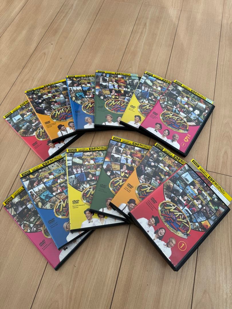 美品 クレイジージャーニー DVD12枚セット レンタル落ち 送料無料！ Amazon.co.jp: クレイジージャーニー [DVD] : 松本人志, 設楽統, 小池