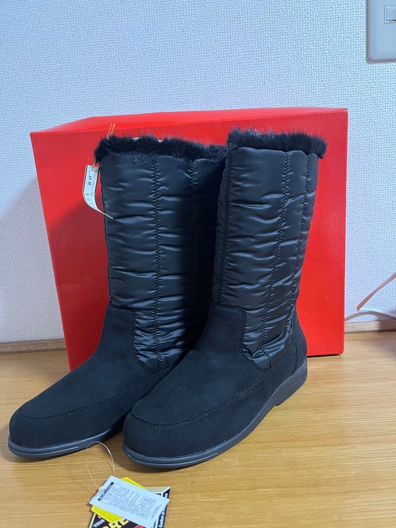 【未使用】madras Walk 防寒ブーツ 24.0cm ブラックゴアテックス