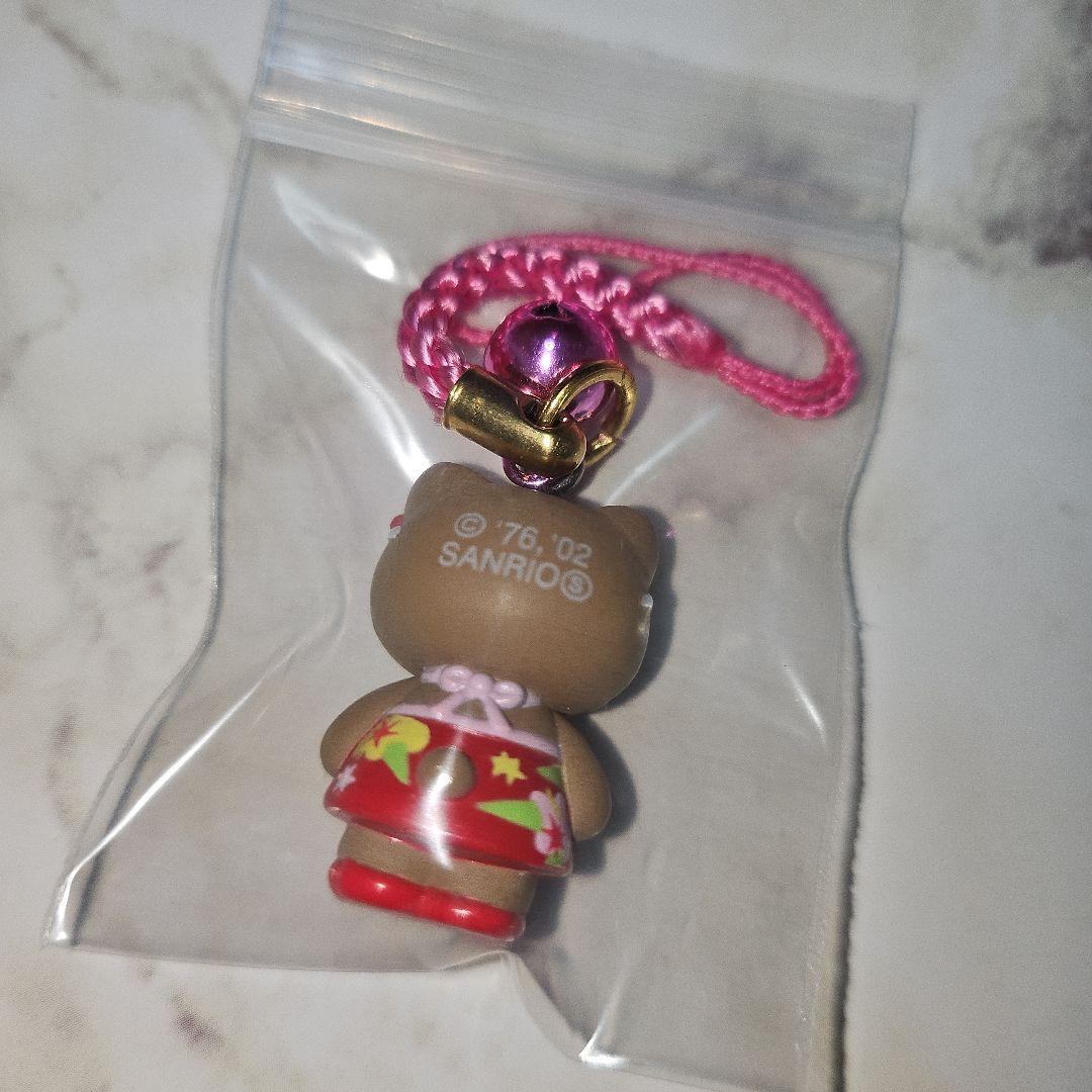 超激レア 未使用 美品 沖縄 日焼け キティ ストラップ ご当地キティ