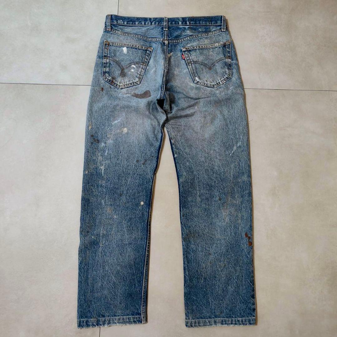 usa製 ビンテージ リーバイス 501 グランジデニム パッチワーク ダメージ
