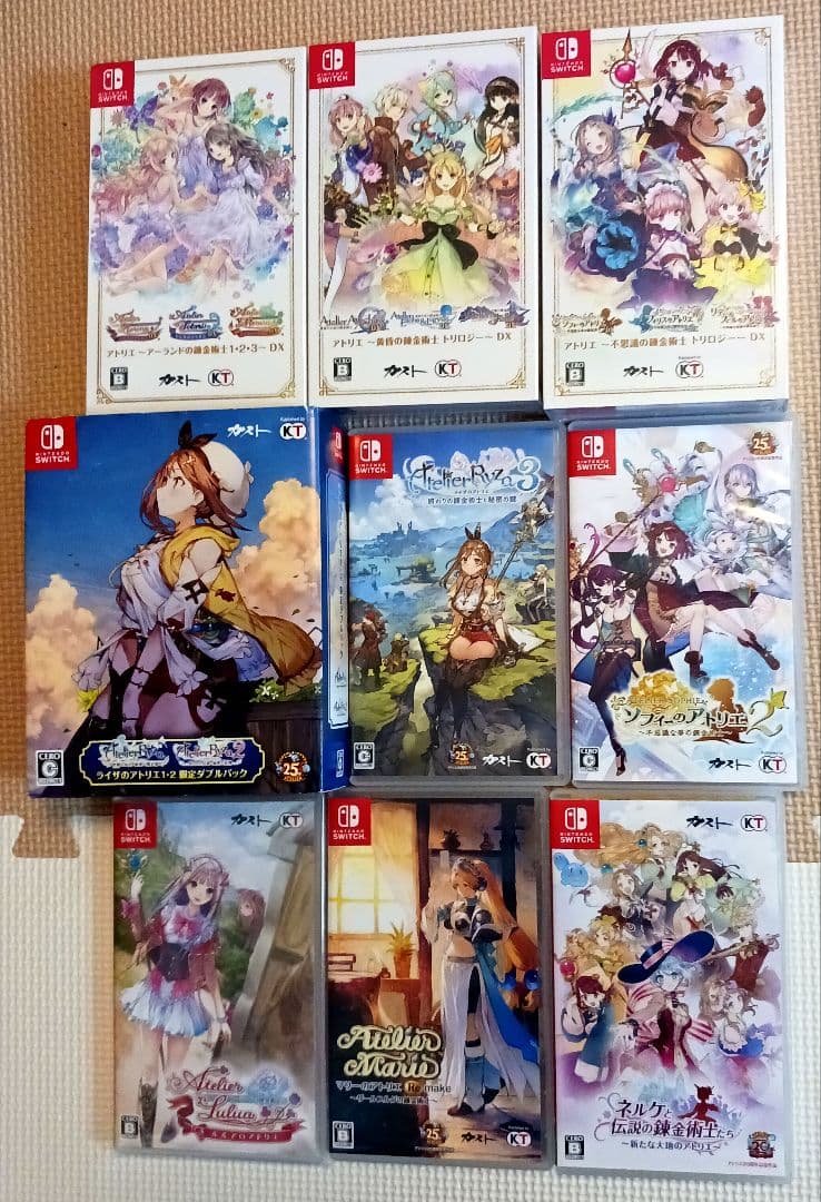 大人買い】Switchで発売中のアトリエシリーズ全16作品セット - メルカリ