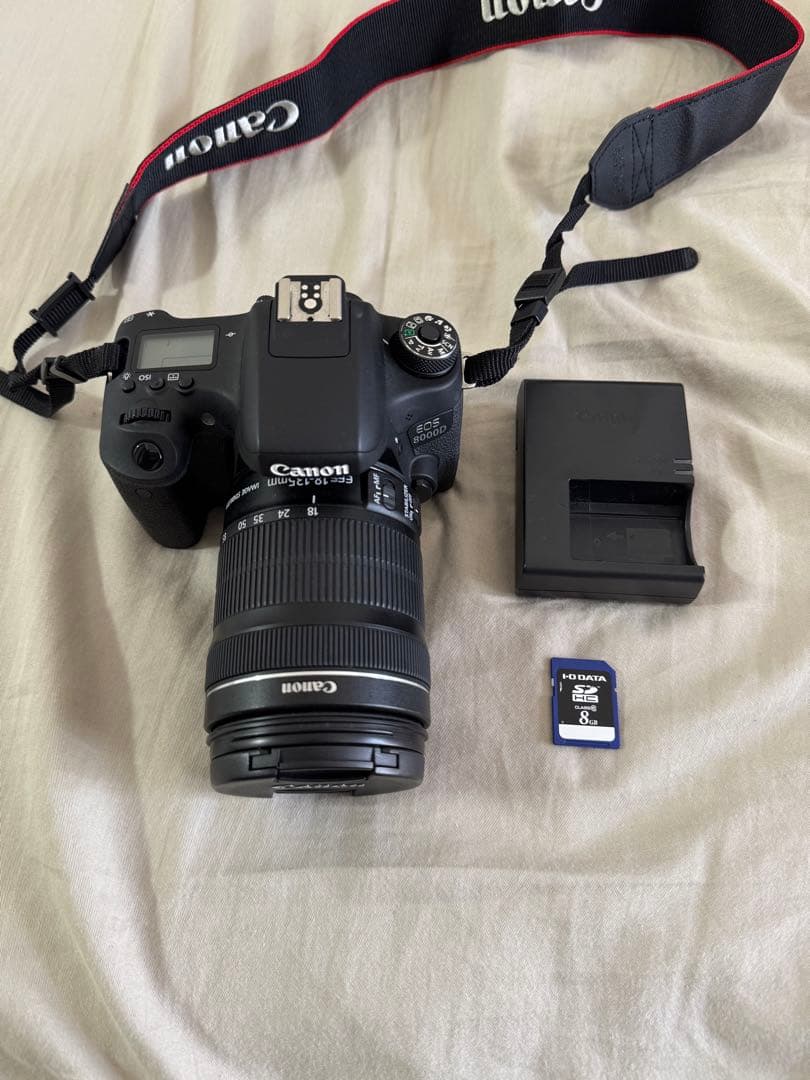 Canon 一眼レフカメラ EOS8000d SDカード付き EOS 8000D キヤノン Canon 超望遠トリプルレンズセット SDカード(16GB