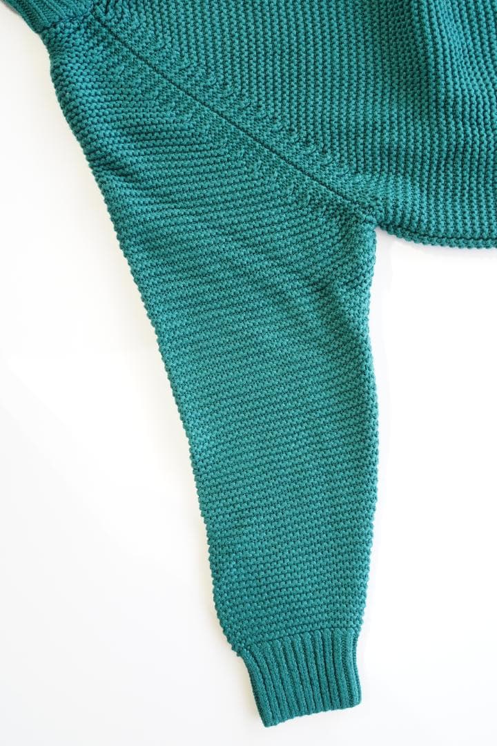 C.E（シーイー）MOCK TURTLE KNIT 21AW M グリーン - メルカリ