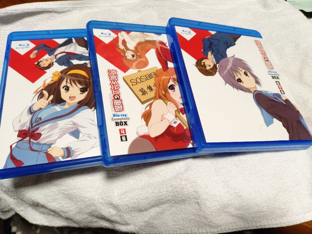 個人所有 涼宮ハルヒの憂鬱 ブルーレイ コンプリートBOX〈初回限定生産