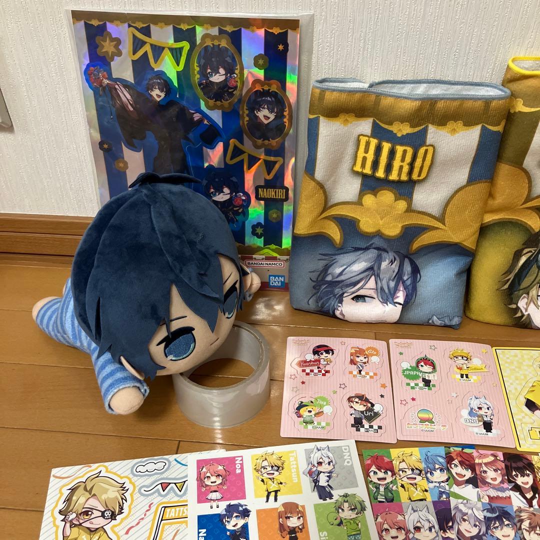 カラフルピーチ グッズ 1番くじ ガチャ ぬいぐるみ タオル ステッカー