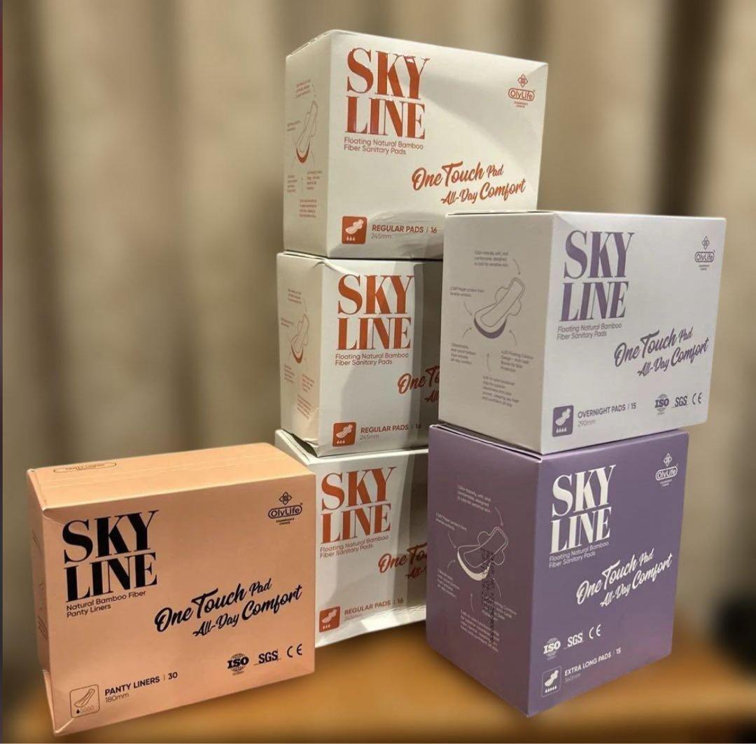 2箱‼️SKYLINEライフケアシート生理用ナプキンセットolylife - メルカリ