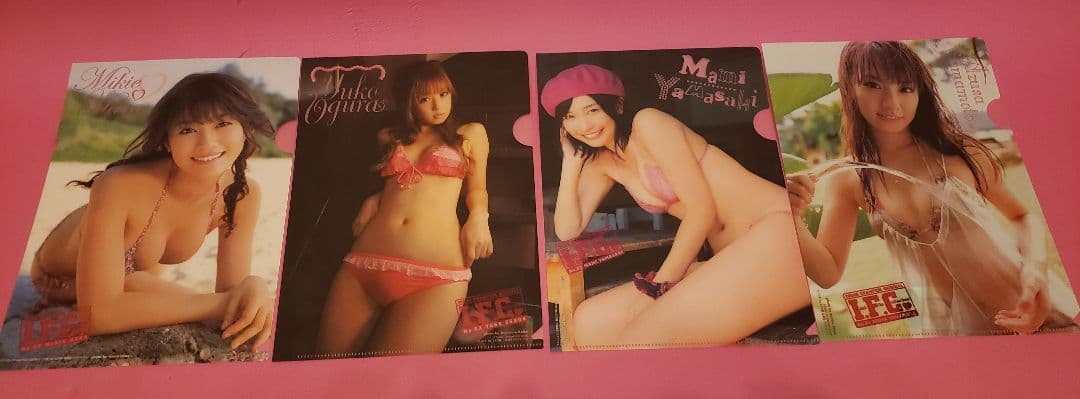 YOUNG CHAMPION 付録 アイドルクリアファイル 38冊