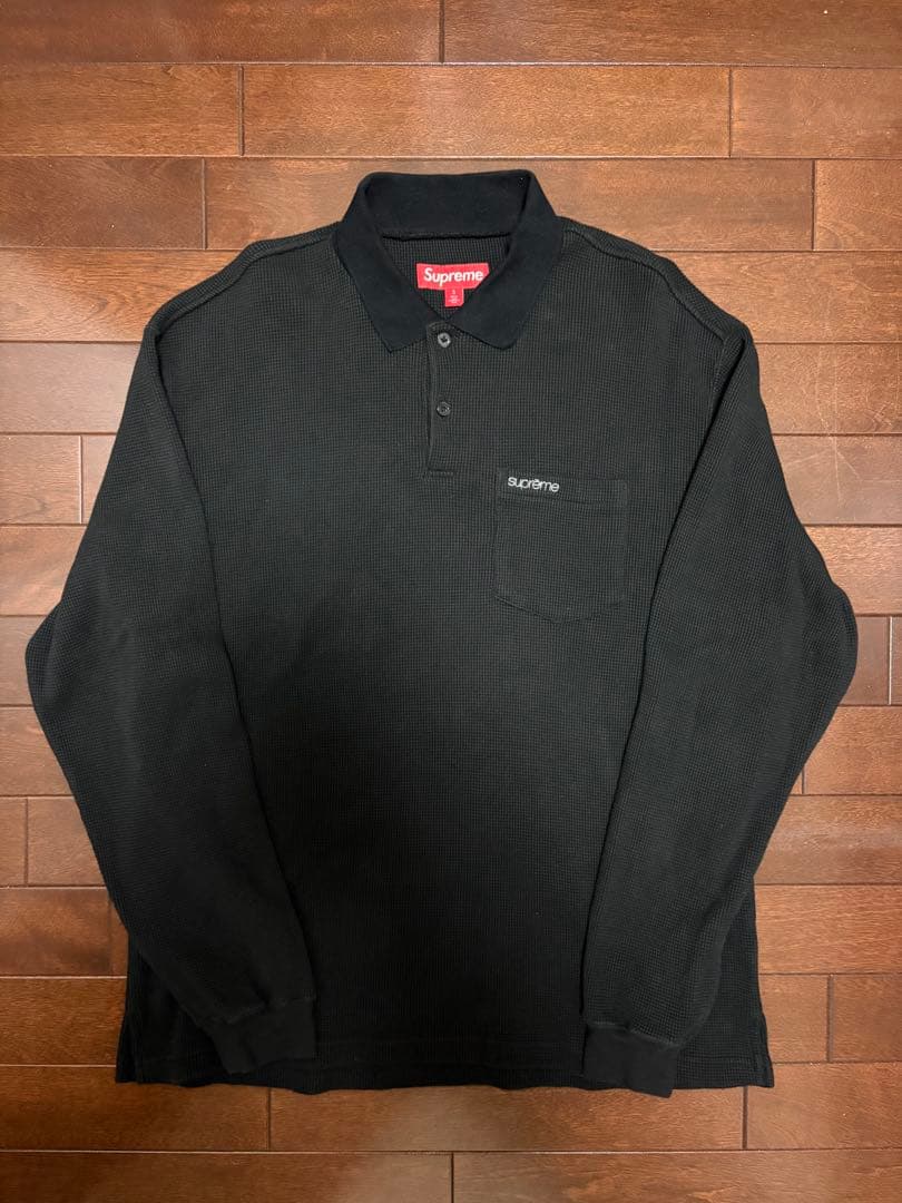 トップス supreme 23AW Thermal L/S Polo S 楽天市場】SUPREME シュプリーム 23AW ポロシャツ Thermal L/S Polo
