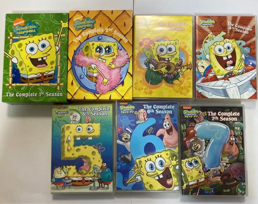 スポンジ・ボブ シーズン1 〜7 コンプリートBOX」 - メルカリ