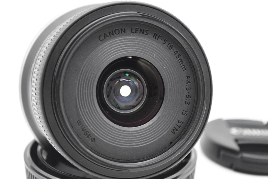 ★美品★　RF-S18-45mm F4.5-6.3 IS STM ブラック