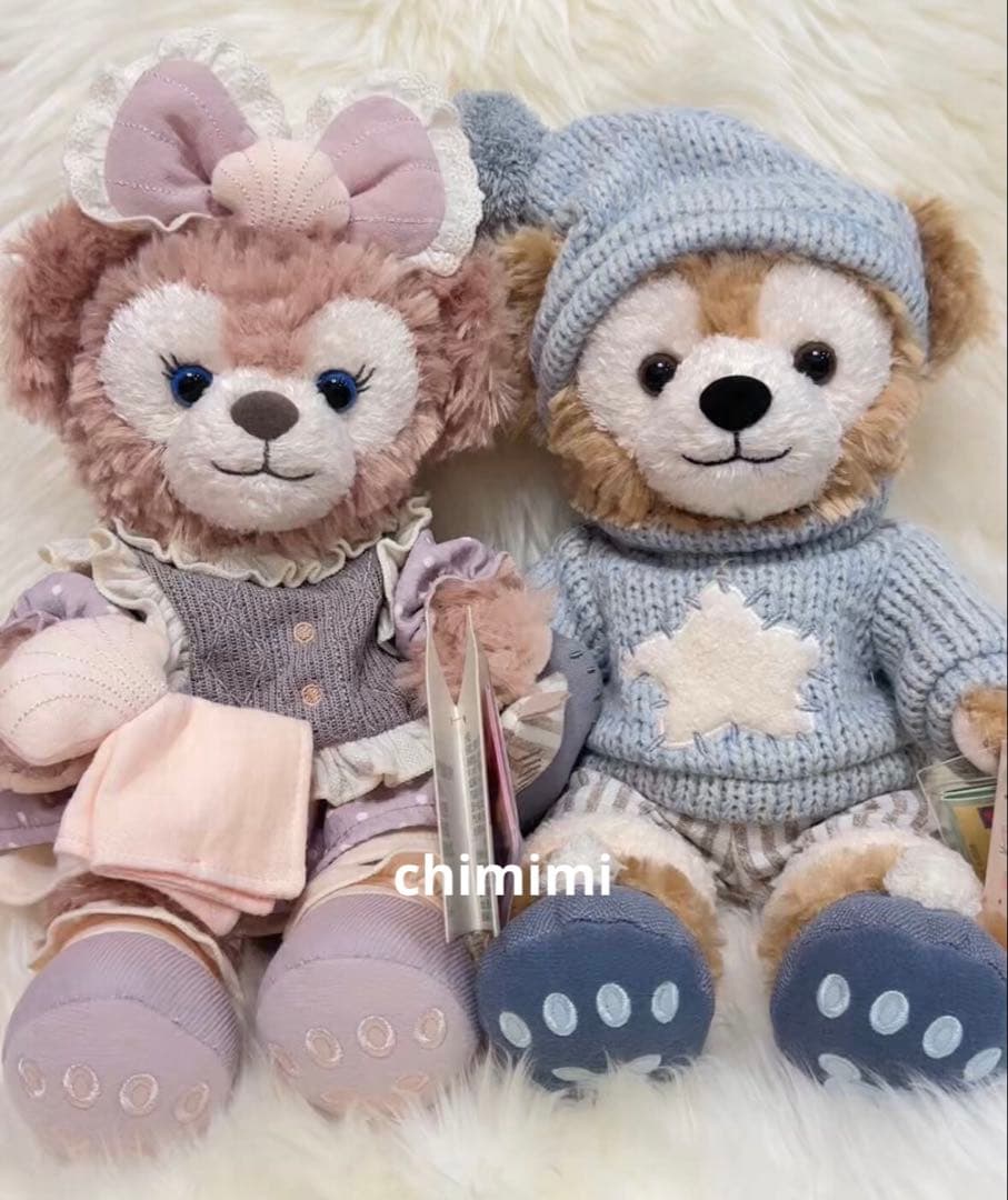 写真子発送❣️上海ディズニーリラックス ダッフィーシェリーメイ