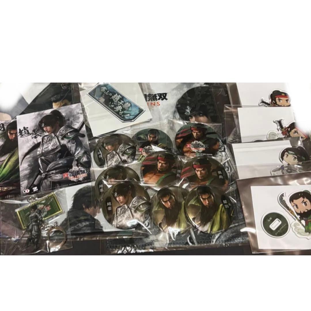 真・三國無双 缶バッジセット 趙雲 張飛 関羽 - メルカリ