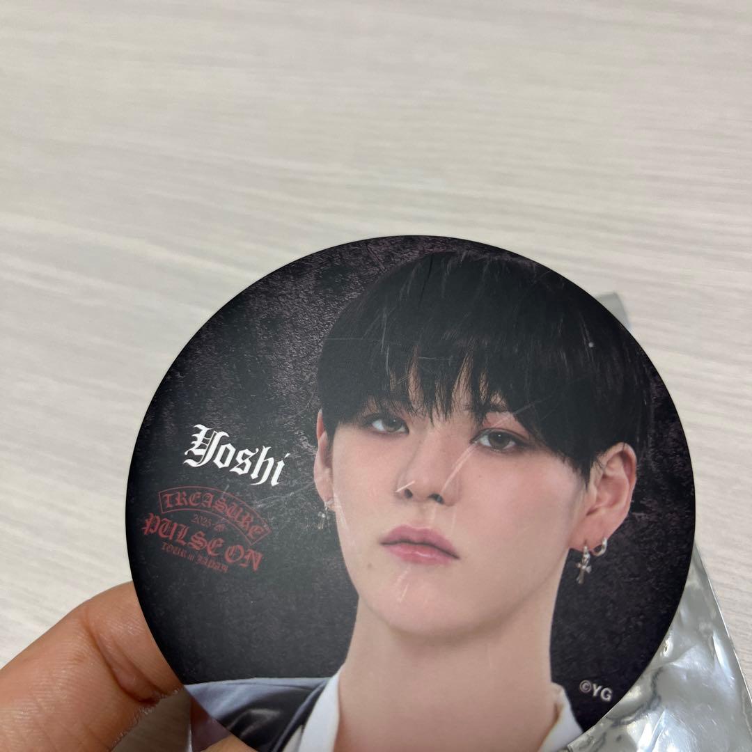 treasure ヨシ PULSE ON 缶バッジ ポップアップトレカ - メルカリ