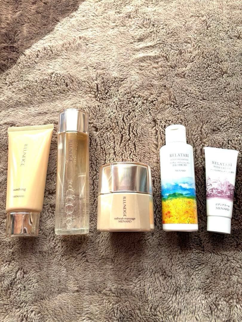 メナード イルネージュ3点セット&リラタビボディシャンプー&ボディ
