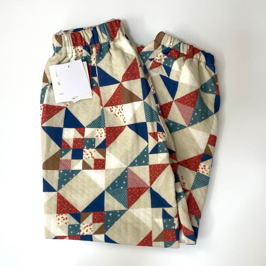 しまむら softcheese パッチワークパンツ 120 - メルカリ