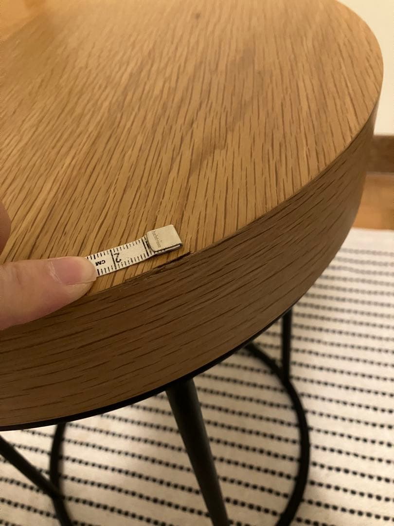 傷あり】IDEE DIVANCO SIDE TABLE オーク材 植木 莞爾 - メルカリ